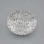 Vintage Waterford Crystal Round Dome Starburst Cut Faceted Paperweight 2 5/8"