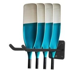 Kayak Paddles Storage Rack, Garage Metal Oars holder for up to 6 paddles