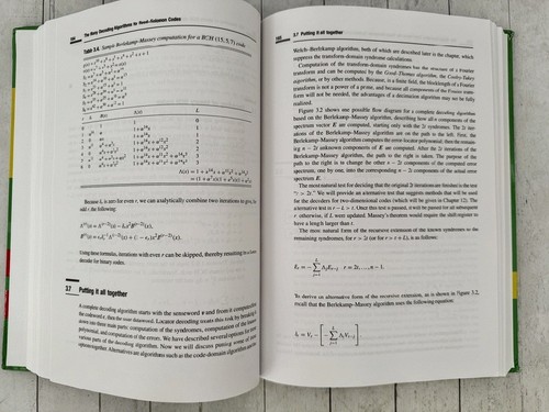 Algebraische Codes auf Linien, Ebenen & Kurven Ein technischer Ansatz BLAHUT HC 2008 - Bild 3 von 4