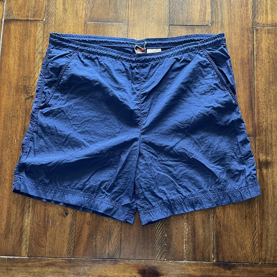 Pantalones Cortos Nike Para Hombre XXL Nylon Retro Bañador Atlético Correr De Colección Foto 2 de 4