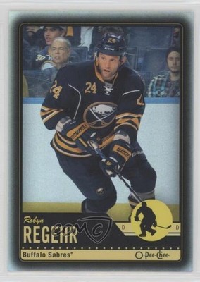 2012-13 O-Pee-Chee Black Rainbow Foil 18/100 Robyn Regehr #148 z7j