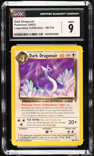 Dark Dragonair graded CGC 9 for sale on eBay