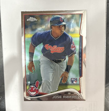 Topps Chrome 2014 Jose Ramirez Rookie Card #45 Cleveland Indians MLB. rookie card picture