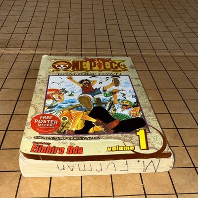 One Piece Volume 1 First Print Edition Manga English Volume Gold
