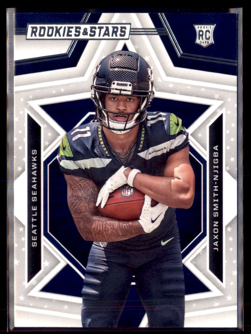 2023 Panini Rookies Stars Jaxon Smith-Njigba Seahawks 151 Rookie Card