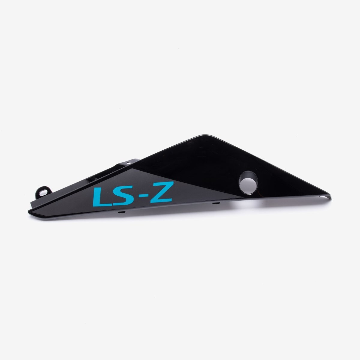 Rear Left Panel Metallic Silver for ZS125-39-E5 Fairing Painted ABS Screw-on