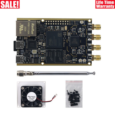70MHz-6GHz Zynq7020+AD9363 SDR Development Board with Cooling Fan for Pluto SDR
