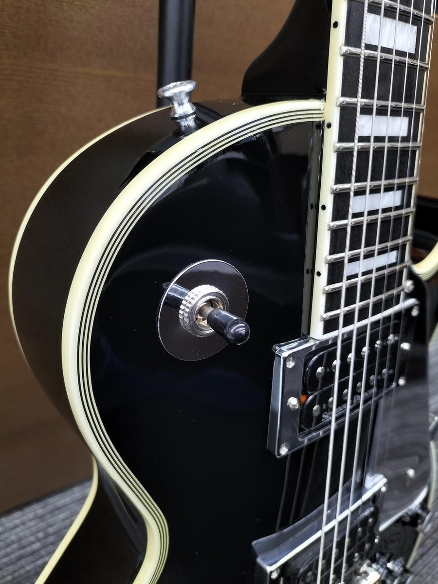 Edwards by ESP Les Paul Custom Guitar John Sykes Seymour Duncan