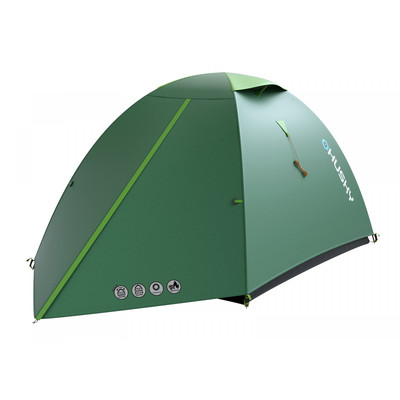 Husky Bizam 2 Plus - leichtes Zelt - 2 Personen-Grün