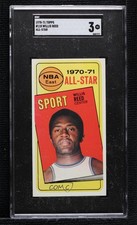1970-71 Topps All Star Willis Reed #110 SGC 3 HOF 3g8