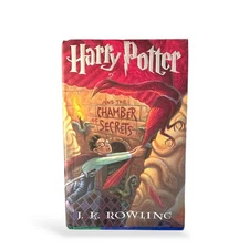Harry Potter Chamber of Secrets • HC/DJ 1st American Edition 4th Printing (1999)
