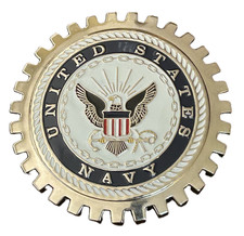 United States Navy Car Grille Badge Emblem Military United States Navy Car Grille Badge Emblem Military