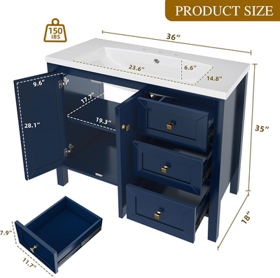 Navy Blue 36
