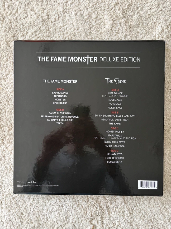 Lady Gaga - The Fame Monster (Silver + Coke Bottle Green) 3 LP Vinyl - Bild 3 von 4