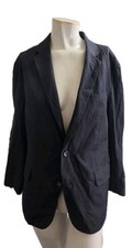 J Crew Men's Blazer 42S Navy Blue Ludlow Wool Cotton American Woolen Co