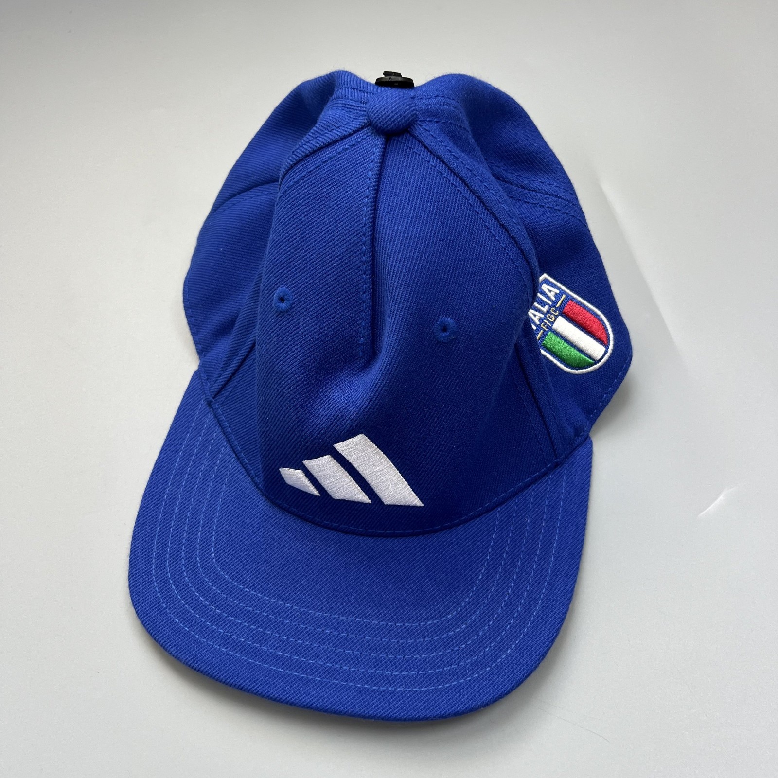 Italy Team Snapback Cap 2023-24 Blue Adidas HN5724 Men One Size OSFM