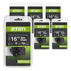 Chainsaw Chain for Stihl MS170 MS180 017 019 023 16 Inch .043 3/8 LP 55DL 6 Pack