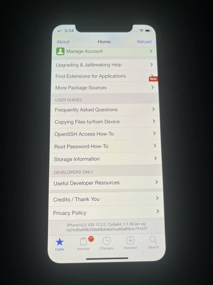iPhone X A1865 con jailbreak 64 GB (falsificador de ubicación y más) Foto 4 de 4