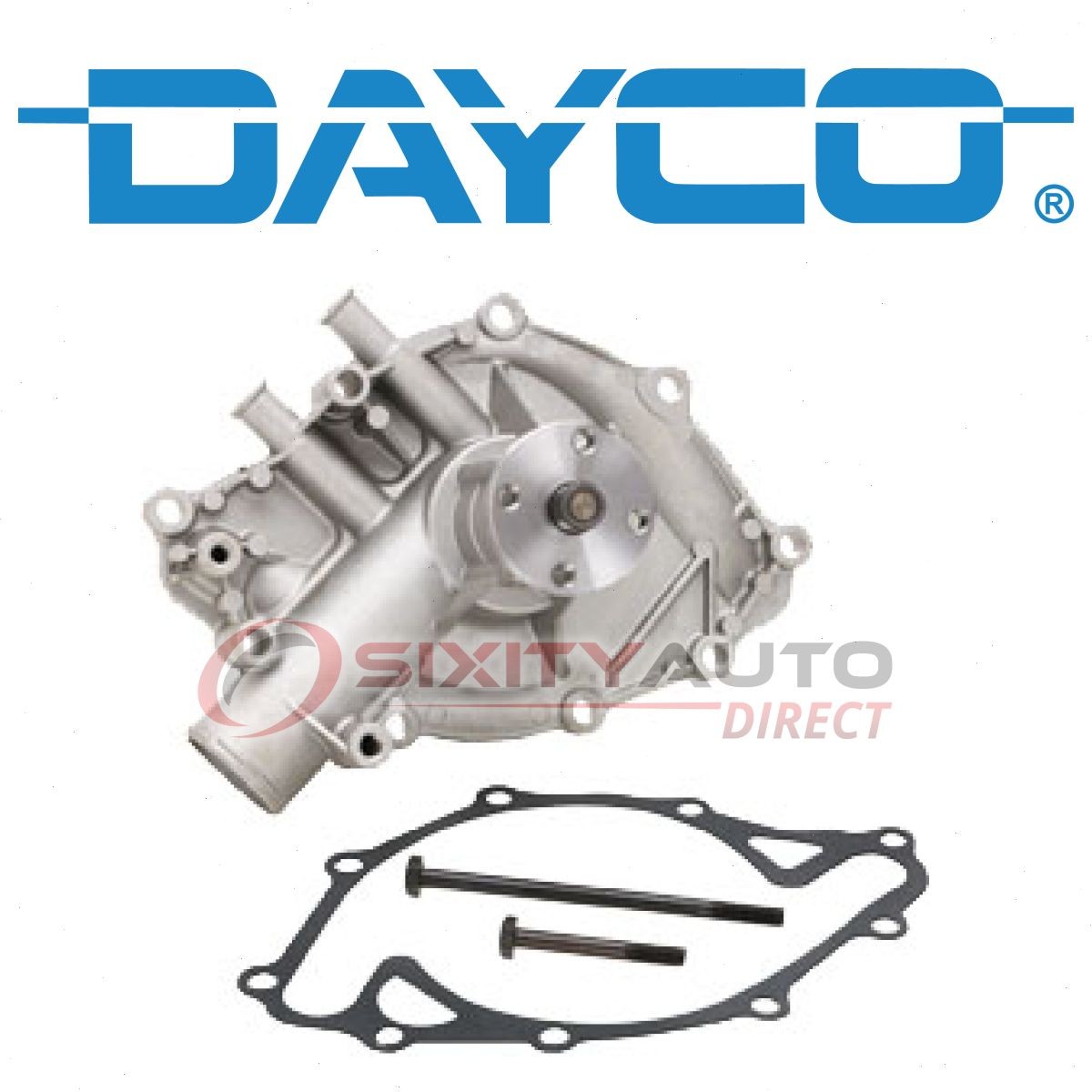 Dayco Water Pump for 1966-1968 Ford GT40 4.7L V8 - Coolant Antifreeze Engine vr