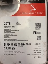 "NOT WORKING" Seagate IronWolf Pro 20TB 7200RPM 3.5" Internal HDD ST20000NT001