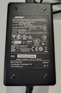 OEM Bose Sound Dock 4-prong Switching Power Supply PSM36W-208 Cord Genuine 4-pin