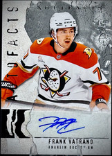 2025-26 Upper Deck Artifacts - Frank Vatrano #AF-FV - Autofacts