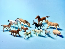 Animali Fattoria, Presepe, Plastica, Nardi, No Chialu, Confalonieri, Xiloplasto