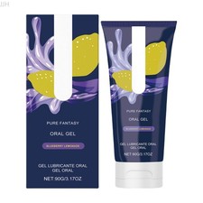 Pure Romance Tube Head Oral Blueberry Gel, Le...