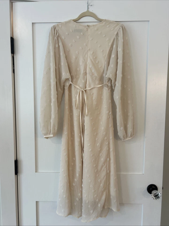 Chicwish хлопок конфеты чистый Midi платье кремовый женщин XS событие причудливый фея - Изображение 3 из 4