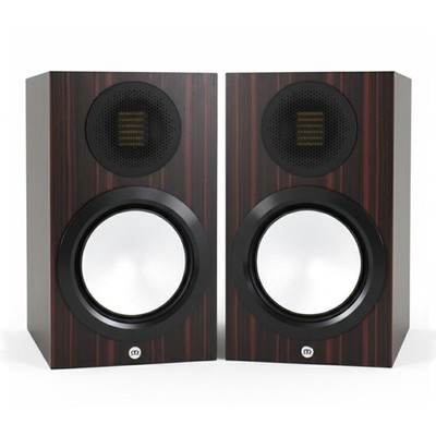 1 Paar Monitor Audio Gold 50 6G Macassar Regallautsprecher Kompakt-Lautsprecher