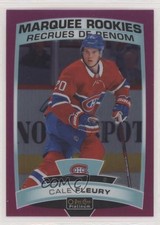 2019-20 O-Pee-Chee Platinum Marquee Rookies Matte Pink Cale Fleury #158 rk1