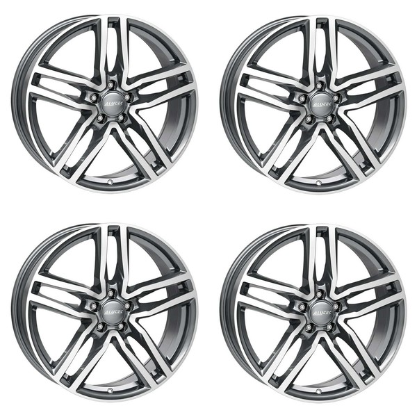 4 Alutec Felgen Ikenu 6.5Jx16 ET45 4X100 Grapfp FüR Fiat 124 Punto-image