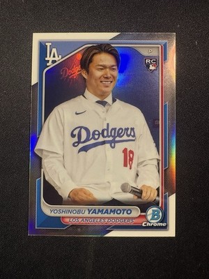 2024 Bowman Chrome - Image Variation Yoshinobu Yamamoto #73 (RC)