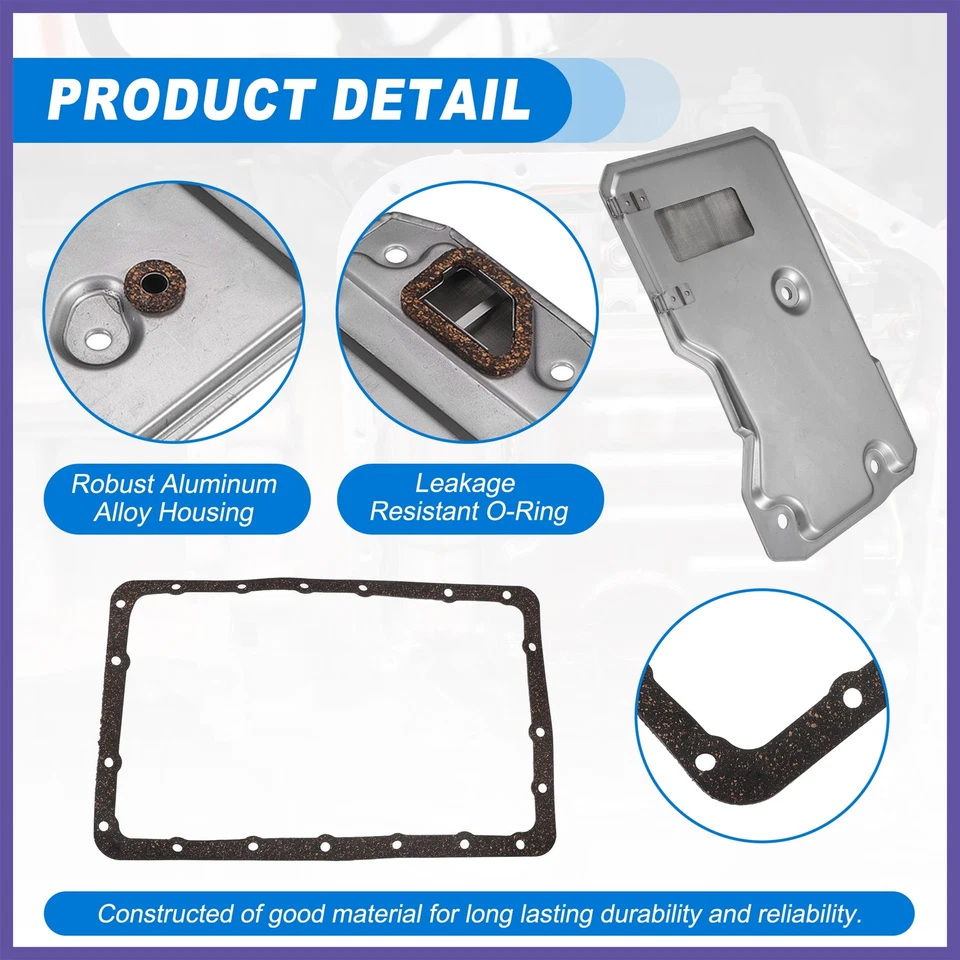 Kit de junta de cárter de aceite de filtro de transmisión automática apto para Toyota 4Runner Foto 3 de 4