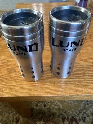 Official Lund Owners Club Stainless Steel Tumblers In Great Shape