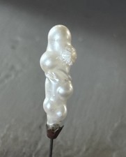 Antique Vintage Pearl Design Hat Pin