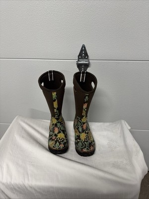 Bogs Classic High  Autumn Handle Boots Floral Pattern Size 6 Women s