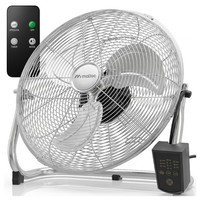Maltec Bodenventilator 45Cm 100W Metall Ventilator Fernbedienung Luftzirkulator