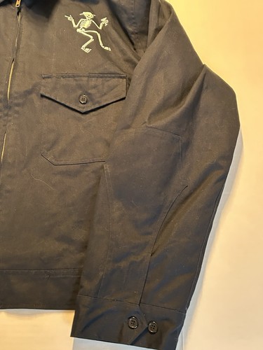 Social Distortion Men’s Black Zip Eisenhower Jacket Size 2XL - Picture 3 of 6