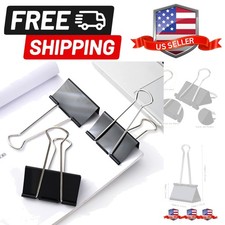 Extra Large Binder Clips 2.4 inch Super Big Binder Clips 6 Pack Big Metal Pap...