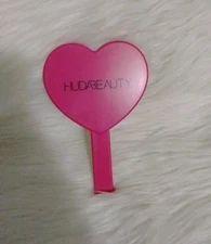 Huda Beauty Merch Hot Pink Portable Travel Makeup Touch Up Mirror