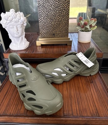 NEW ADIDAS ADIFOAM SUPERNOVA MEN SIZE  12 FOCUS OLIVE GREEN SLIP ON RUNNING SHOE