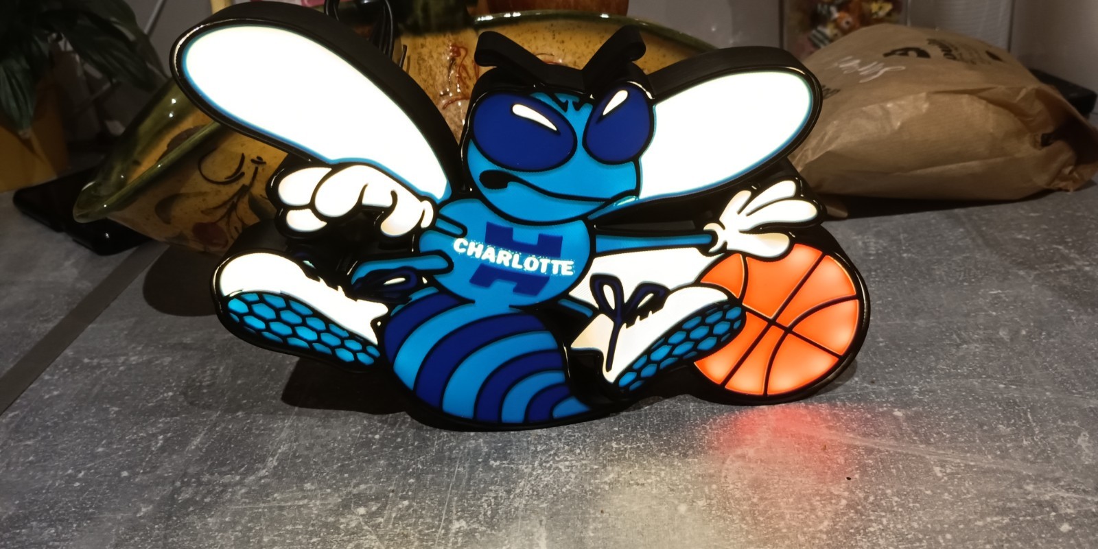Logo Lumineux - Charlotte Hornet 