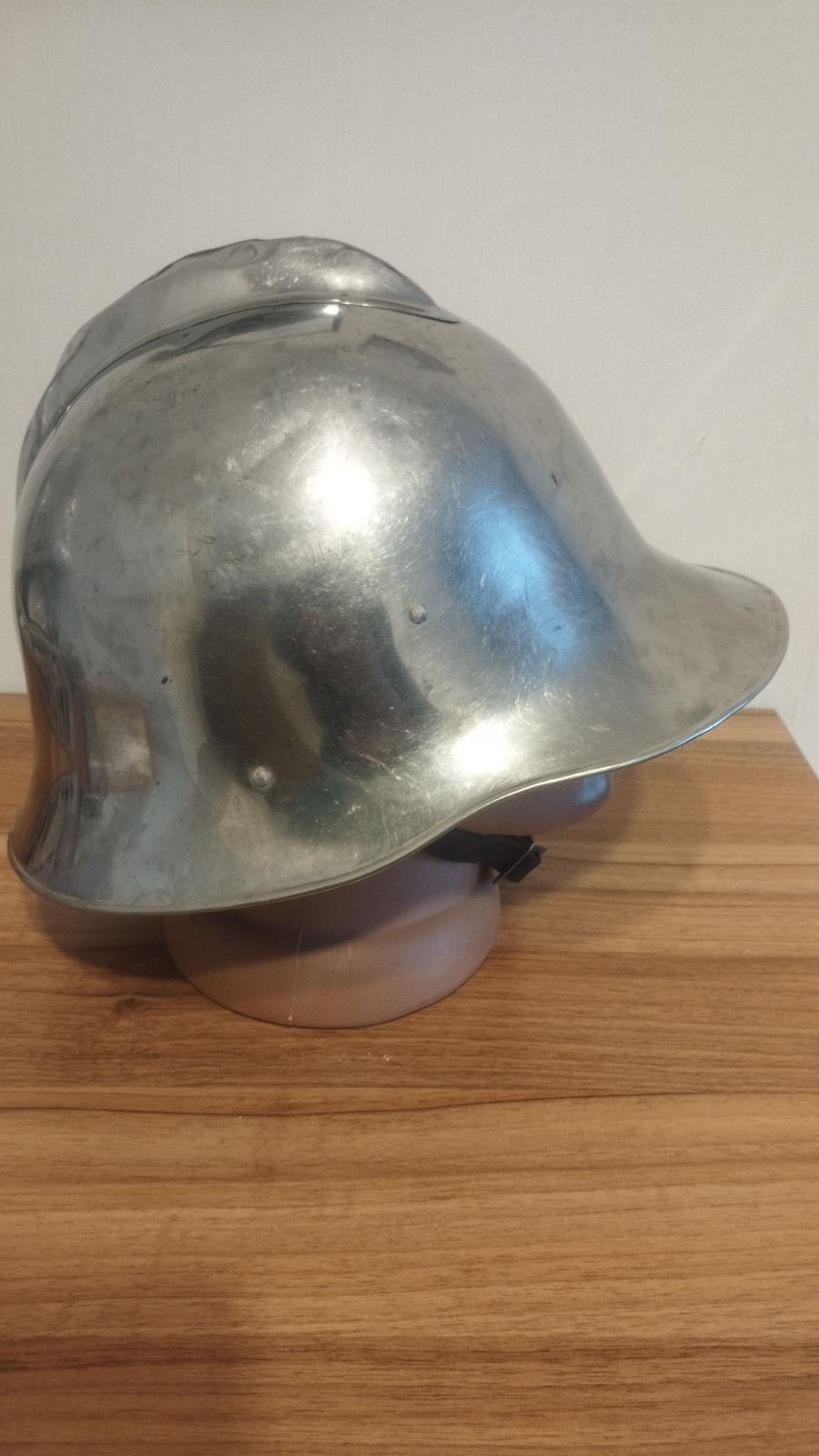Polish Vz-35 Fire Brigade Steel Helmet 1939 WWII Original Rare Collectible — image 4