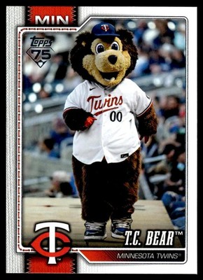 2026 Topps #M-10 T.C. Bear Mascots