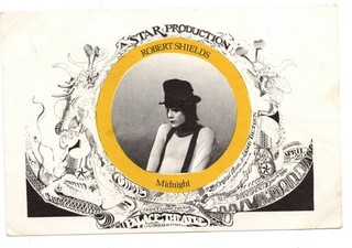 Original 1970s Handbill for Mime Robert Shields Palace Theatre San Francisco CA