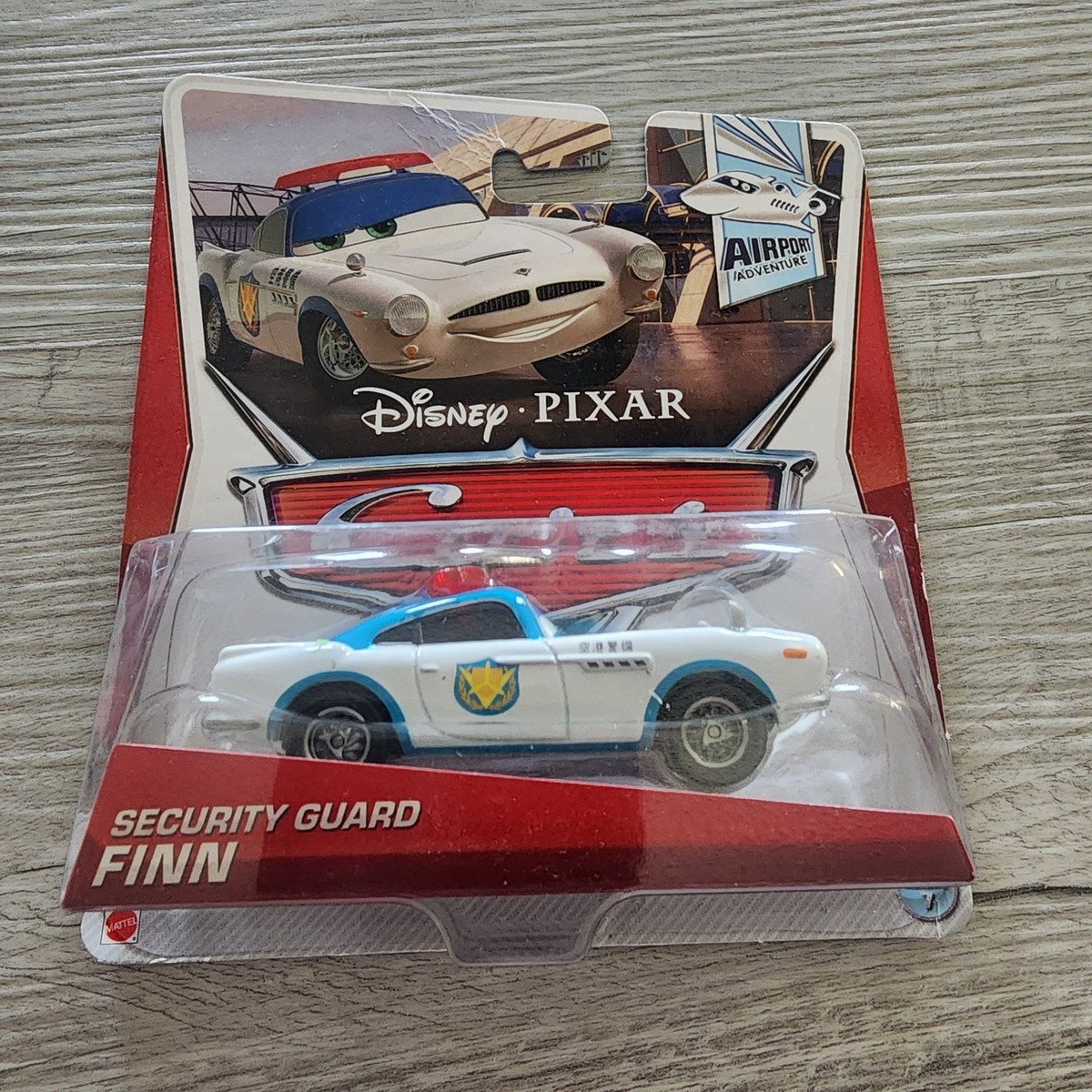 Disney Cars Security Guard Finn McMissile Airport Adventure Mattel