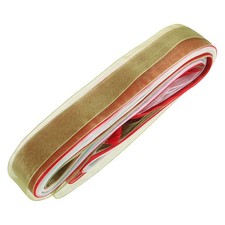 6 Pairs Lace Chiffon Shoelaces Colored for Adult Sneakers Cute Girly