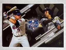 2024 Topps Dynamic Duals Title Clashes #TC-6 Mike Piazza/Derek Jeter