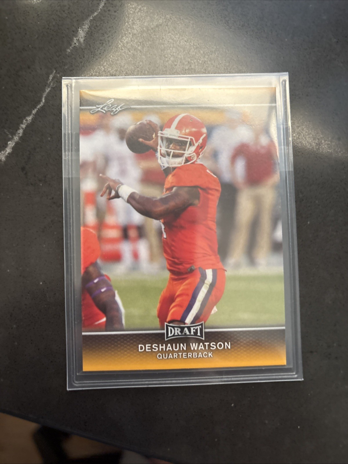 2017 Leaf Draft Auto Gold Deshaun Watson #26